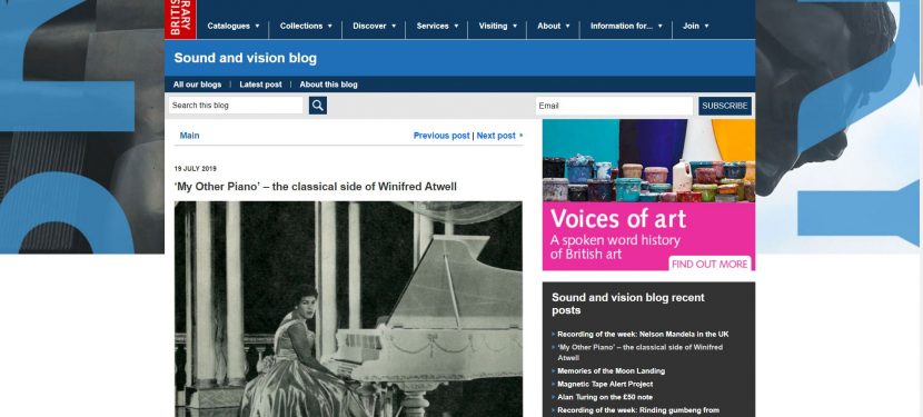Atwell at The British Library Atwell at the BL