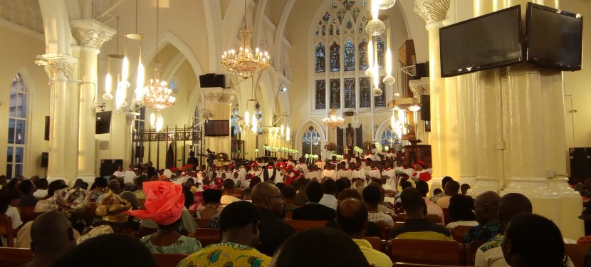 Musical families revisited Audience at Cathedral Church of Christ, Lagos concert